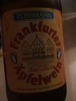 Possmann Frankfurter Der Klassiher Apfelwein Vivino Australia