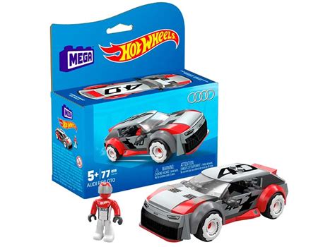 Ripley Set De Construcci N Mega Hot Wheels Real Racers Modelo Aleatorio