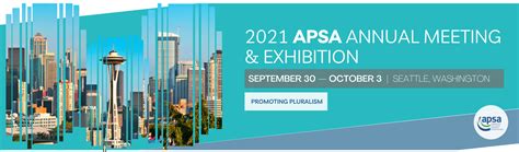 2021 Apsa Annual Meeting