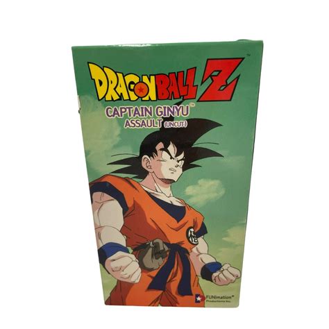 Vintage Dragon Ball Z VHS Captain Ginyu Assault Uncut English - Etsy