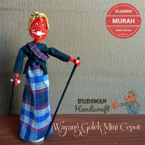 Jual Wayang Golek Mini Cepot Shopee Indonesia