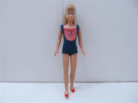 Vintage Mattel 1965 Blonde Bend Leg Skipper Doll Etsy