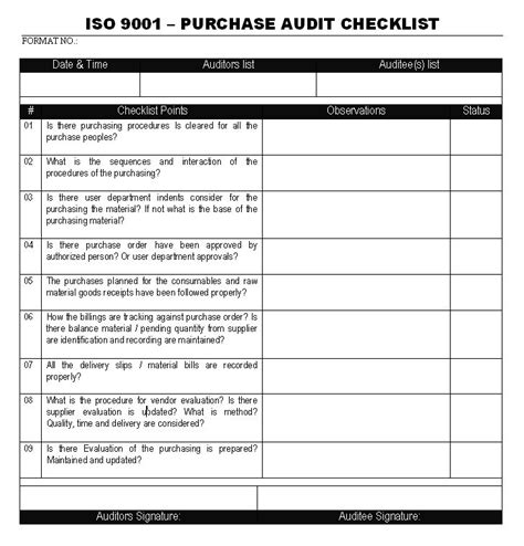 Internal Audit Report Template Iso 9001 1 TEMPLATES EXAMPLE