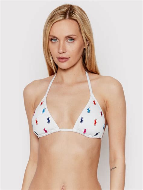 Polo Ralph Lauren Haut De Bikini Blanc Modivo Fr