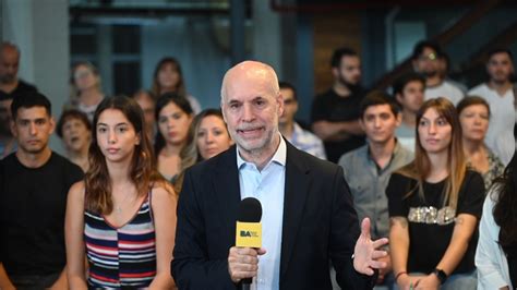 Horacio Rodr Guez Larreta Llam A La Unidad De Jxc Y Pidi Bajar Los