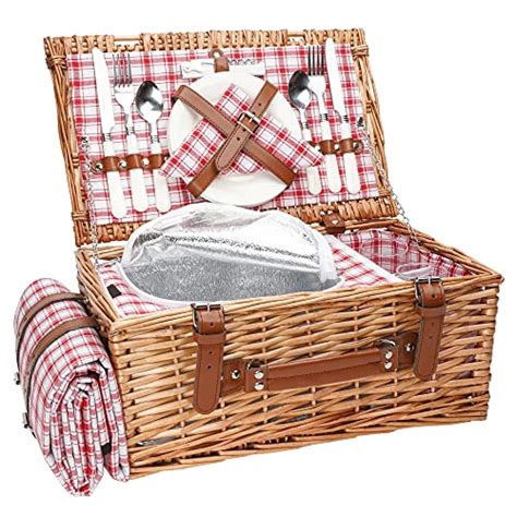 I Tested The Best Picnic Basket Set With Blanket And Here S Why It S A