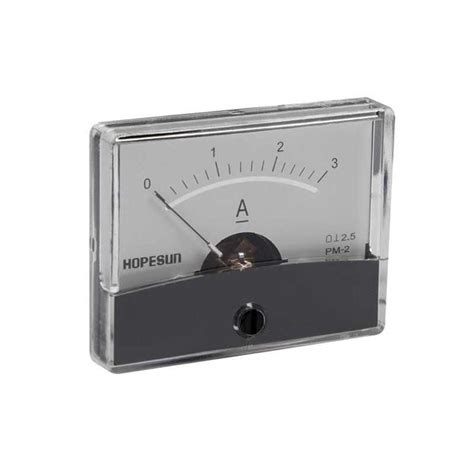 Medidor De Panel Anal Gico De Corriente A Dc