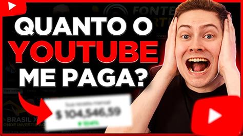 Quanto Eu Ganho O Youtube Youtube