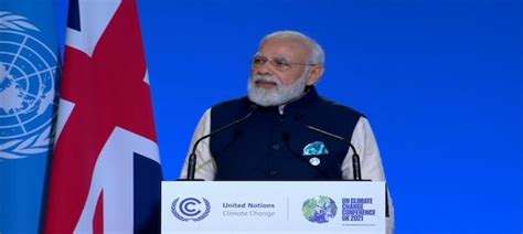 India Committed To Reach Net Zero Emissions By 2070 Pm Modi Cnbc Tv18