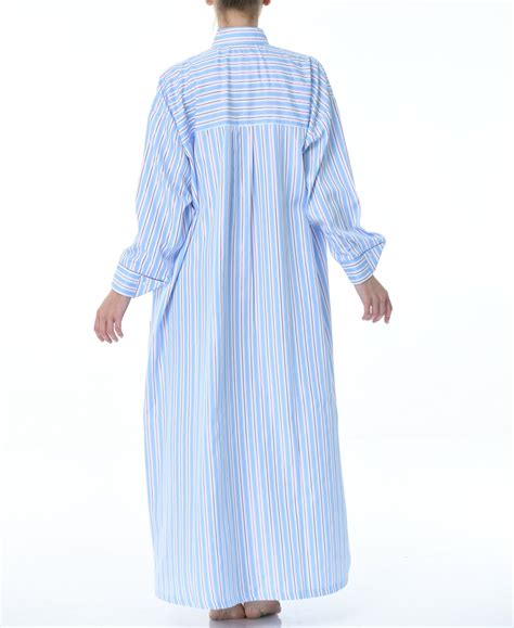 Blue/White Stripe Light Dress | someecollection.com