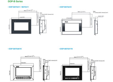 The Delta DOP B Series Of HMI Human Machine Interface Offers You A