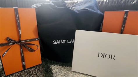 Unboxing I Dior Hermes YSL For Summer Vacay Hermes Ysl Dior