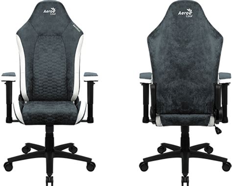 Кресло Aerocool Crown AeroSuede Steel Синее AEROCROWN-STEEL-BLUE ...