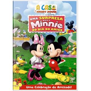 Dvd Casa Do Mickey Mouse Uma Surpresa Para Minnie No Dia Do Amigo