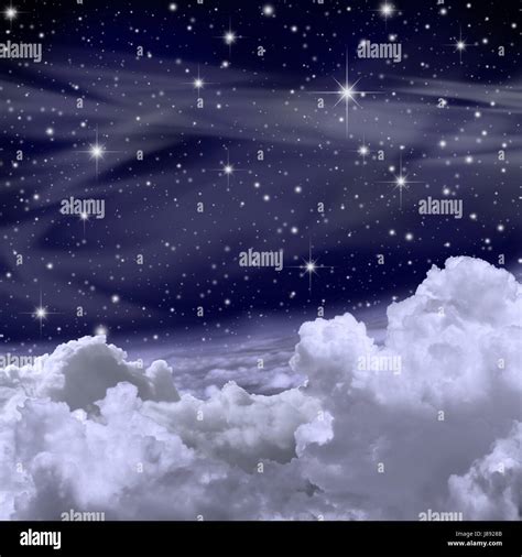 stars, asterisks, clouds, firmament, sky, space, universe, night ...