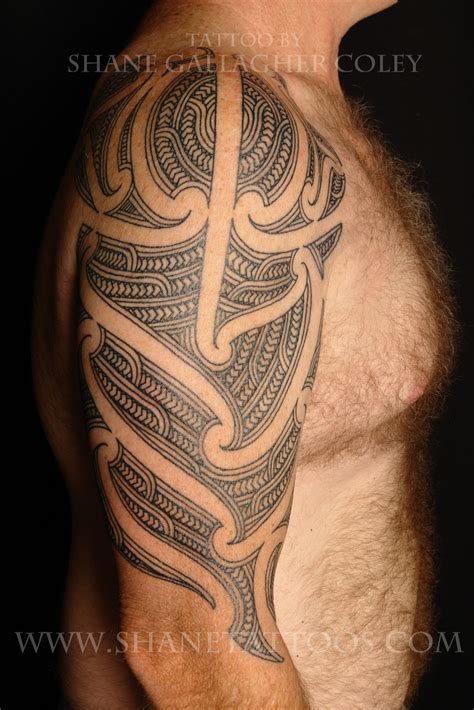 MAORI POLYNESIAN TATTOO: Maori Half Sleeve