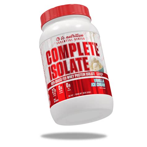 Complete Isolate Protein Powder Tc Nutrition Expect Results