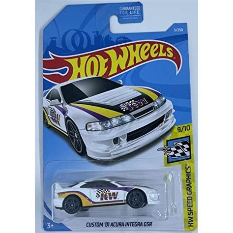 ホットウィール マテル ミニカー FYD Hot Wheels Custom Acura Integra GSR HW Speed Graphi マニアックス Yahoo