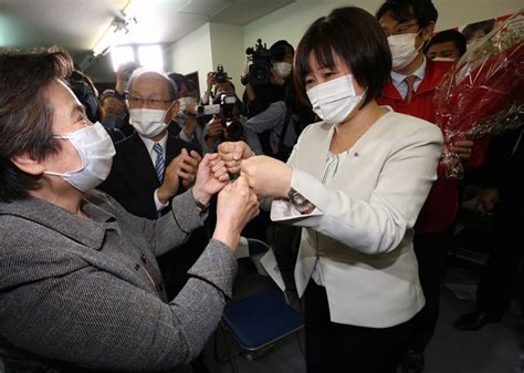 参院広島制した宮口治子氏「小さな声をしっかりと聞く」 毎日新聞