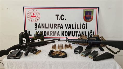 Şanlıurfa da silah kaçakçılığı operasyonunda 7 gözaltı Son Dakika