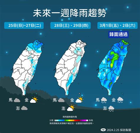 冷空氣增強！氣象署估明晨最冷 週三、週四短暫回溫 生活 自由時報電子報