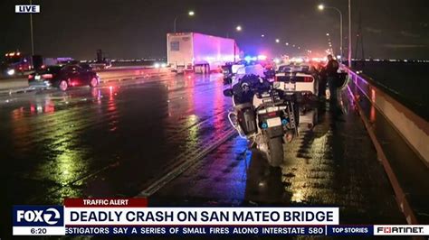 Driver Hit And Killed On San Mateo Bridge Ca After Chase Fresno Bee