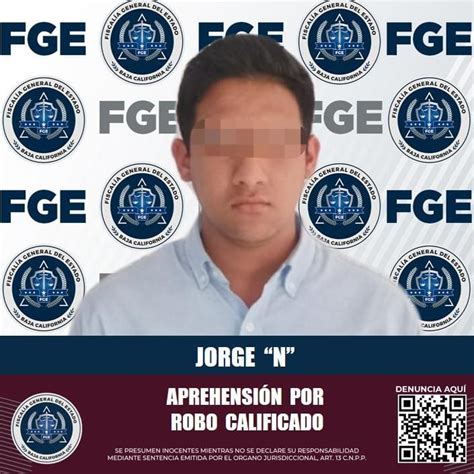 Fge Cumpliment Orden De Aprehensi N A Sujeto Investigado Por Robo