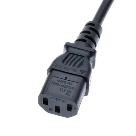 Swiss Sev1011 Plug To Iec C13 Ac Power Extension Cord Computer Cable