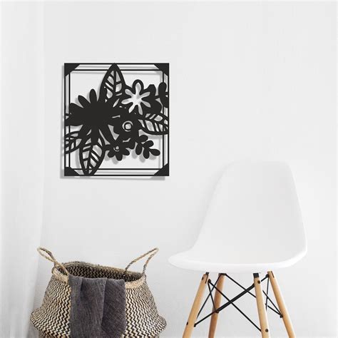 Flowers Metal Wall Art Living Room Wall Art Uniqe Metal Wall - Etsy