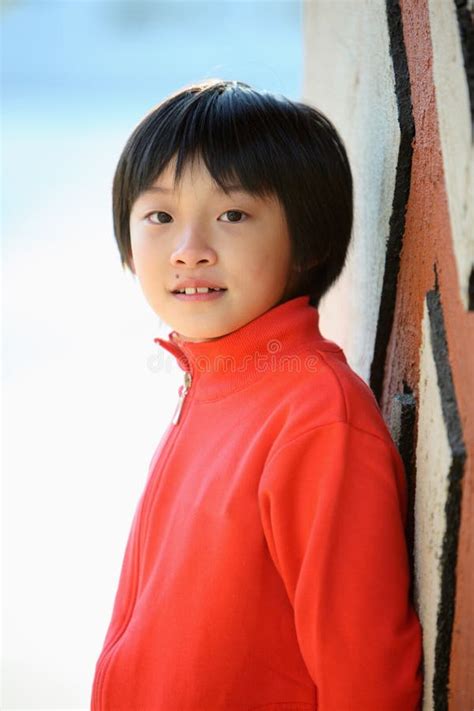 Visage Chinois D Enfant Photo Stock Image Du Enfant Noir