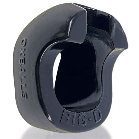 Oxballs Big D Shaft Grip Cockring Black THE GAY SHOP