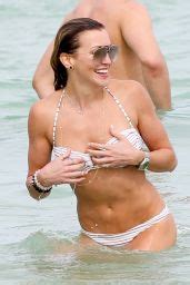 Katie Cassidy Bikini Candids At The Beach Im Miami