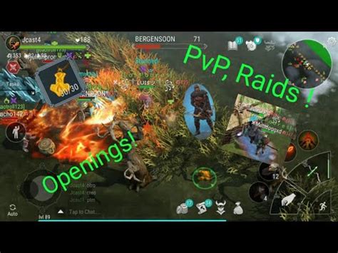 FrostBorn 9 PvP Raids And Openings YouTube