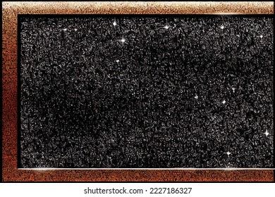 Black Glitter Background Pattern Wallpaper Digital Stock Illustration ...