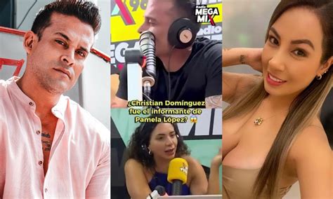 Christian Dom Nguez Cuenta Que Pamela Franco Le Pidi No Responderle A