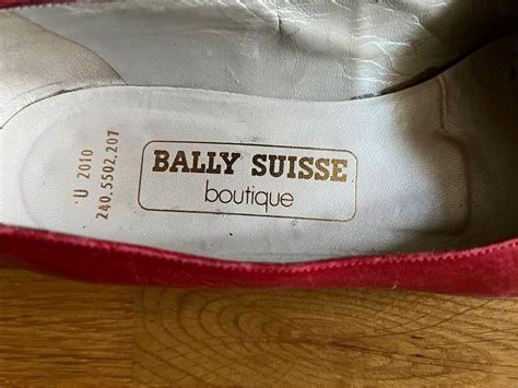 Bally Schuhe Gr 38 Rot Kaufen Auf Ricardo