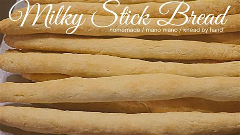 STICK BREAD RECIPE Pwede Bake At Prito Patok Na Meryenda Ng Mga