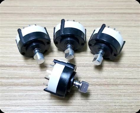 20mm 10 Position Rotary Switch With Push Function China Rotary Switch