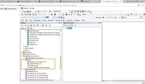 A Generic Tool Workbench To Convert Multiple Mdf Files To Gdb In