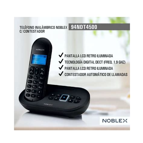 Tel Fono Inal Mbrico Noblex Ndt Mega Hogar