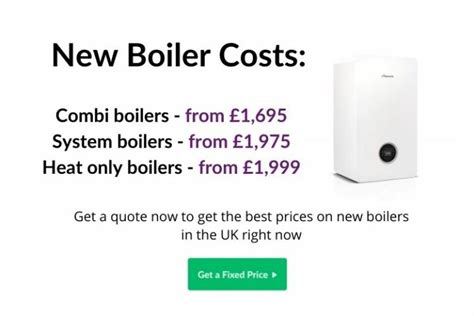 New Boiler Cost Latest Boiler Costs Installation Prices For