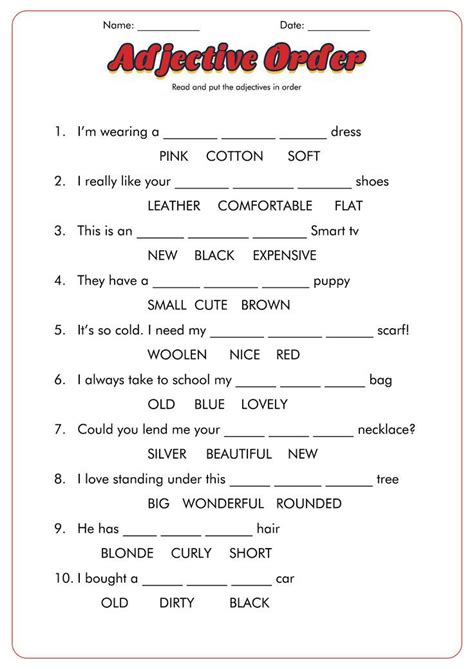 Free Grammar Worksheets 4th Grade ワークシート