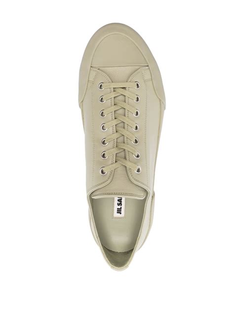 Jil Sander Low Top Tonal Sneakers Farfetch