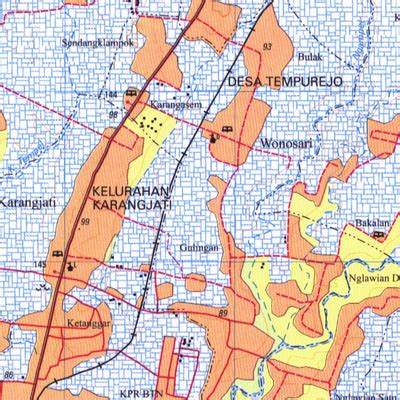 Blora (1509-122) Map by Badan Informasi Geospasial | Avenza Maps