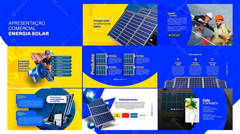 Apresentação Comercial Energia Solar PSD download Designi