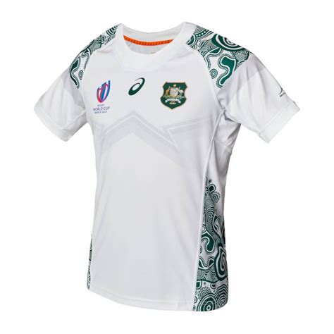 Maillot Extérieur Australie Coupe du monde 2023 Ovale Rugby