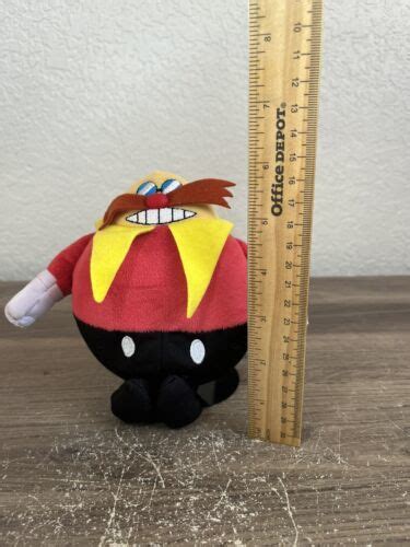 Sonic Hedgehog Dr Eggman Ivo Robotnik Villain Jakks Plush Doll 2019 4618818913