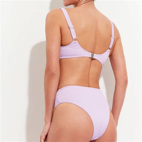 Underwire Ribbed Bikini Textured Custom Swimwear Manufacturer Unijoy