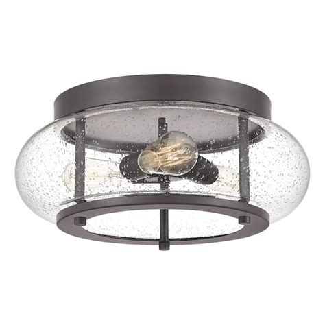 Quoizel Trilogy In Light Old Bronze Flush Mount Trg Oz