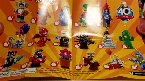 Lego Minifigures Series 18 Unboxing!!! - YouTube